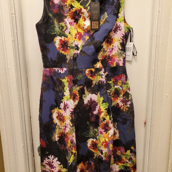 Cenia NY Women's Printed Fit and Flare Dress - Picture 4 of 4